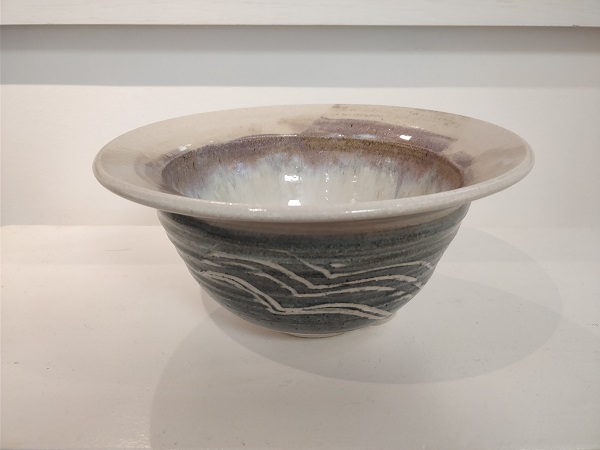 large white stoneware bowl